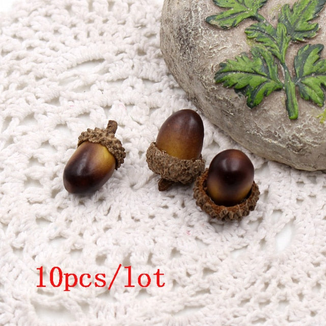 6pcs mini foam pine cone handmade artificial Flower Ornament - Christmas Trees USA
