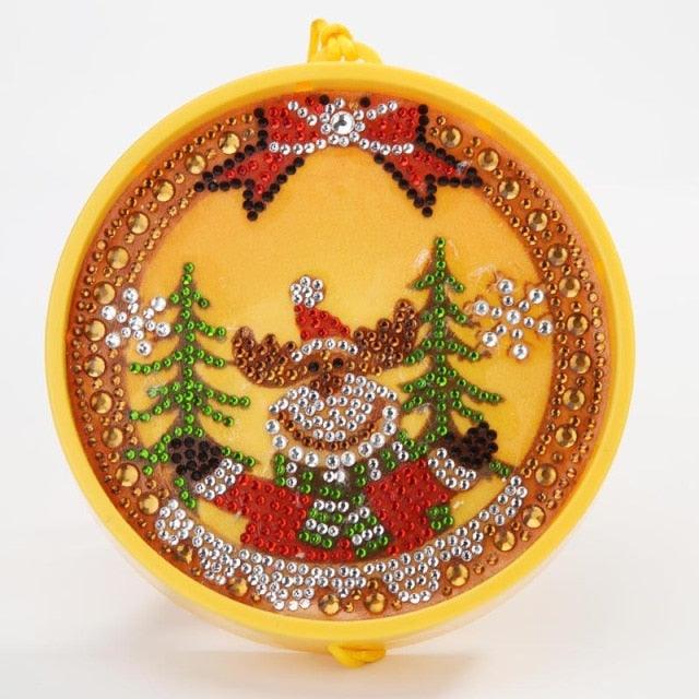 DIY Embroidery Diamond Art Painting Led Light Lamp Special Shaped