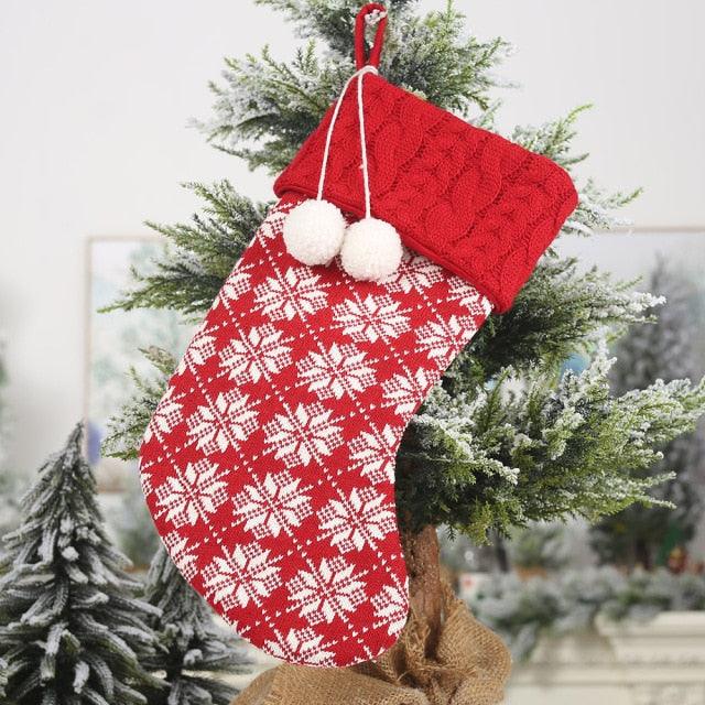 New Knitted Christmas Stocking Ornaments - Christmas Trees USA