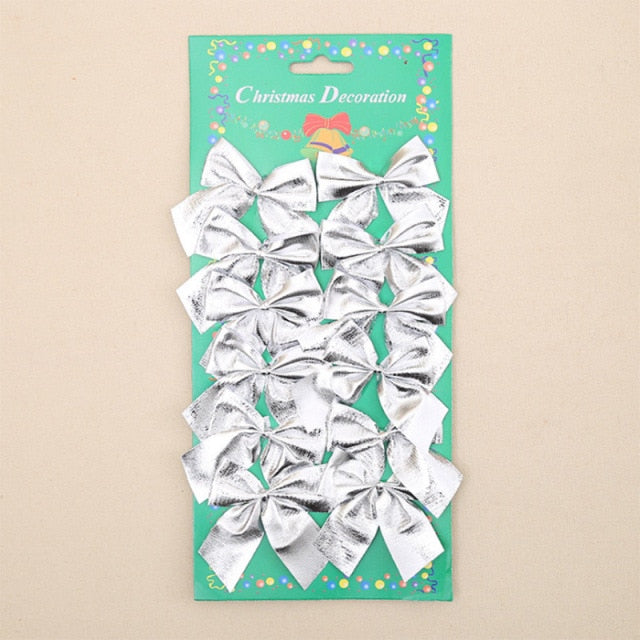 Butterfly Bow Hanging Christmas Decoration
