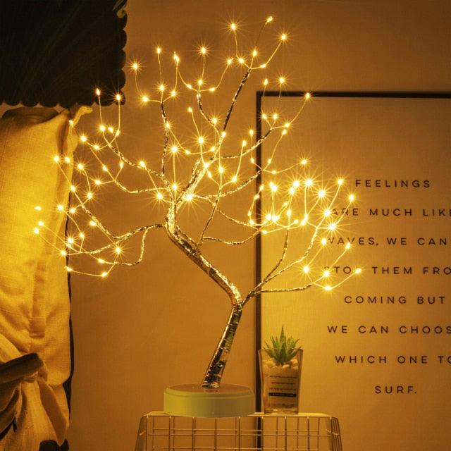Touch Switch LED Tabletop Tree Light
