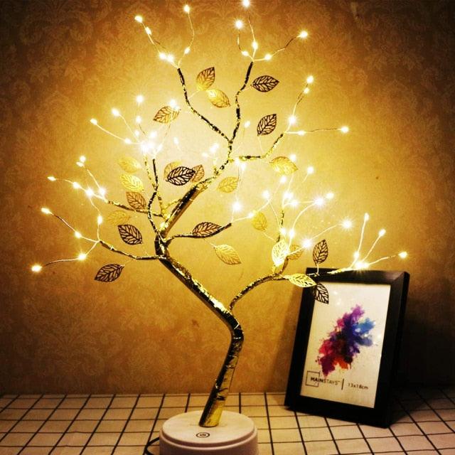 Touch Switch LED Tabletop Tree Light
