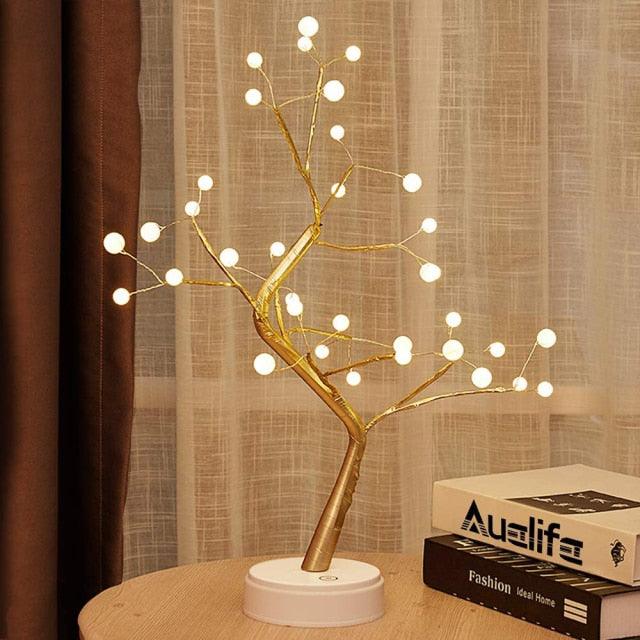 Touch Switch LED Tabletop Tree Light