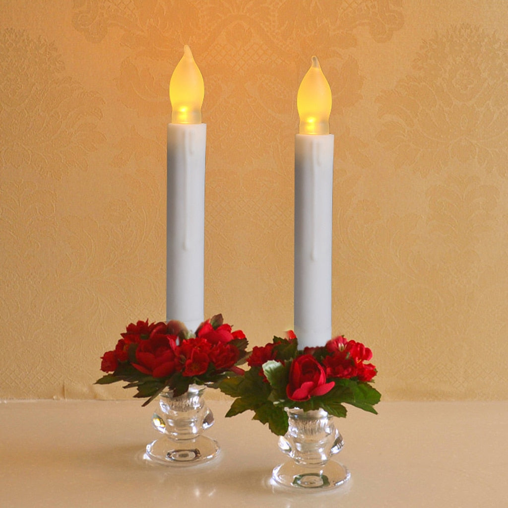 Flameless Tall Electric Candles