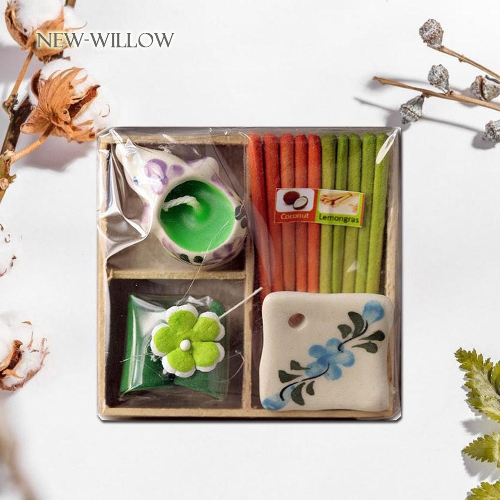 Thai Aromatherapy Plant Candles