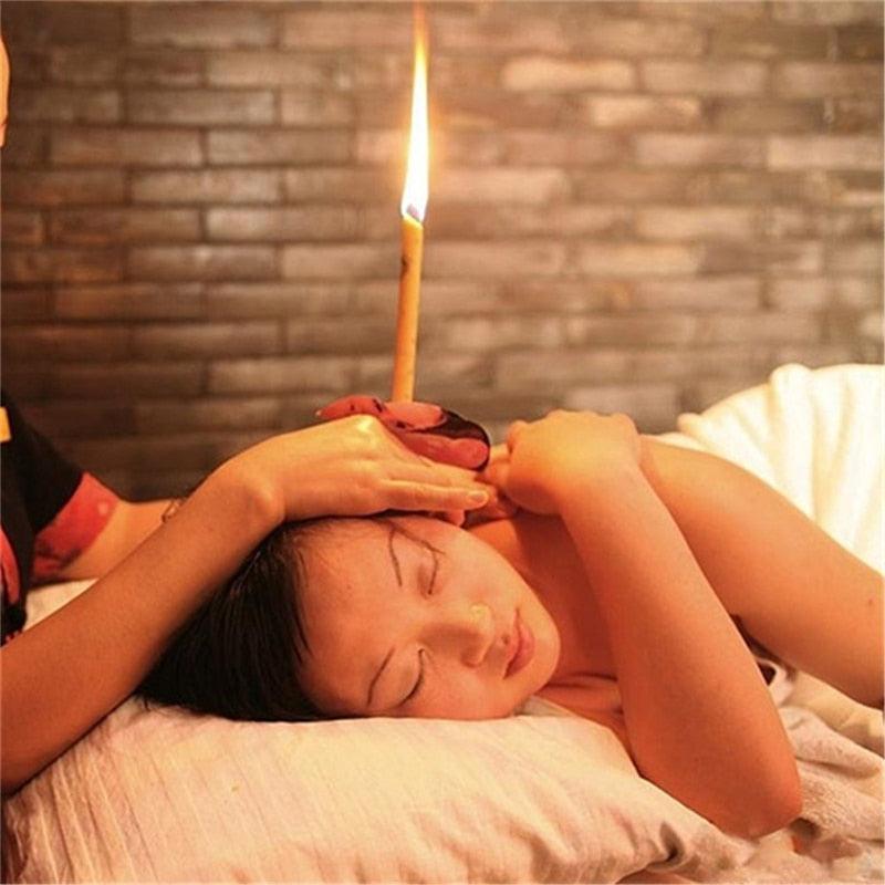 10pcs/lot Ear Candles Healthy Care Ear Treatment Ear Wax Removal - Christmas Trees USA