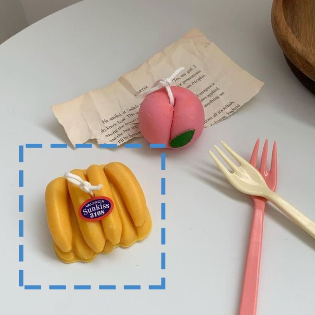 Ins Fruit Candle Orange Lemon Candle Banana Candle
