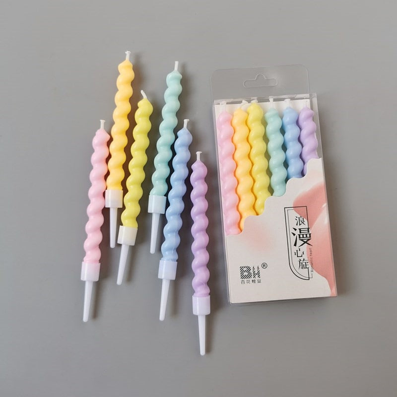 Thread Color Candle Set with stand