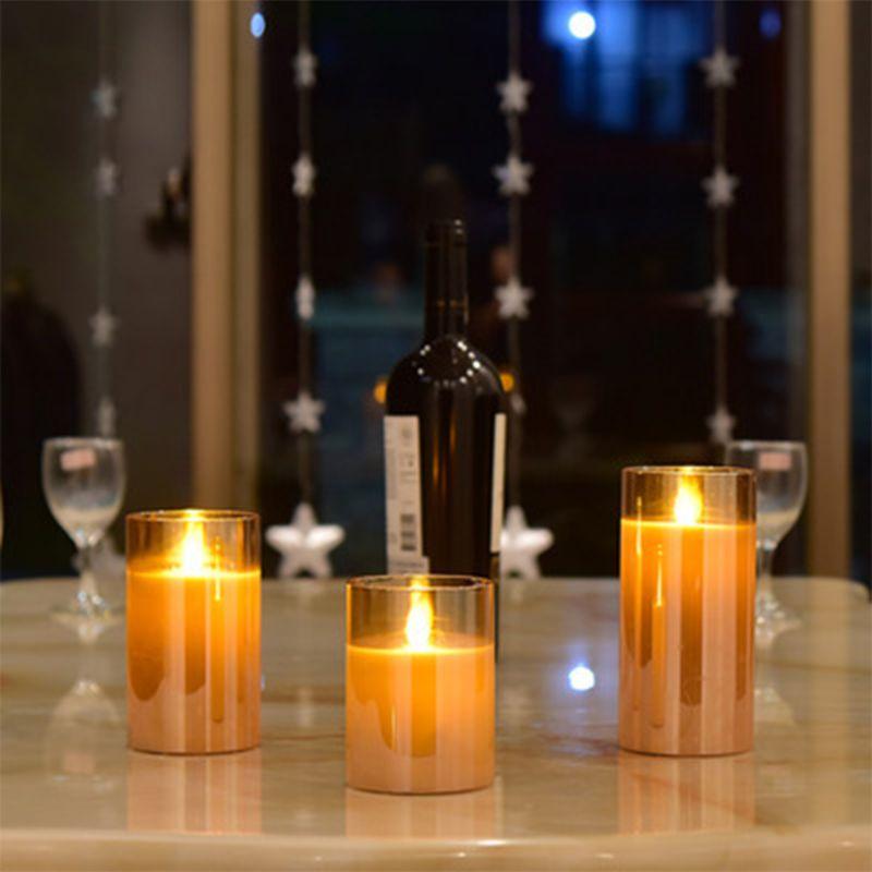 Flameless Flickering LED Candles