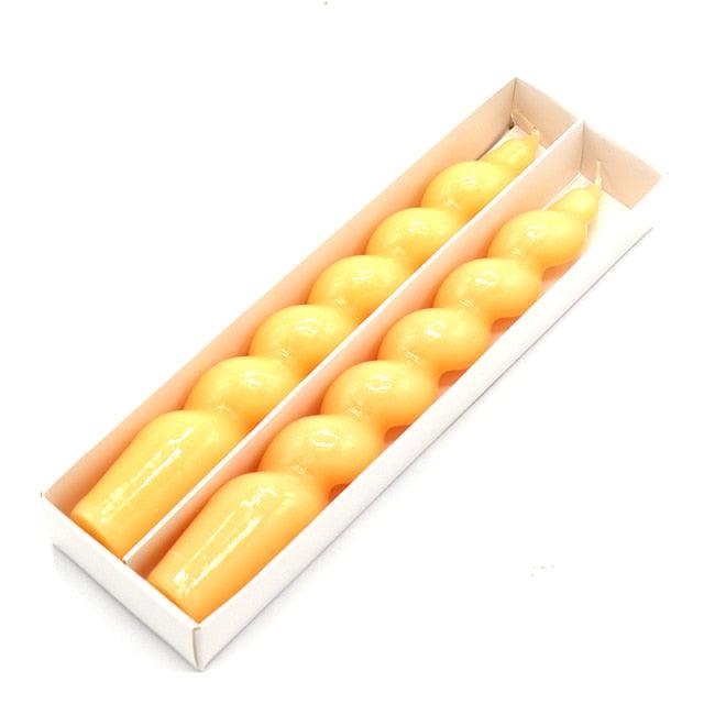 Color Taper Candles for Christmas Party