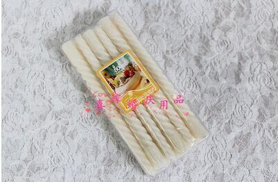 Taper Twisted Smokeless Threaded Candle