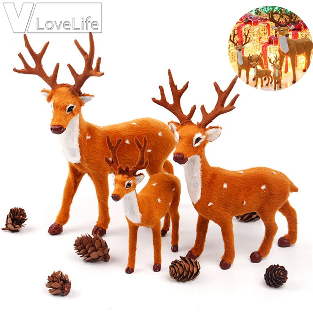 Reindeer Christmas Deer Plush