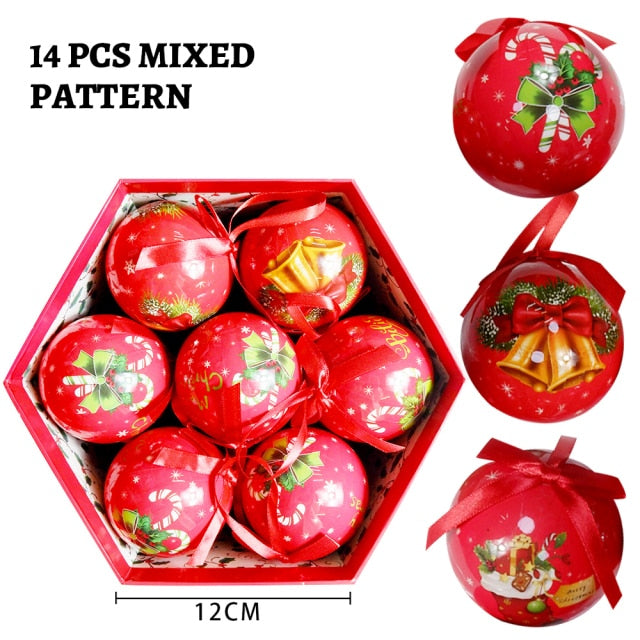 Christmas Xmas Tree Hanging Ball Ornaments