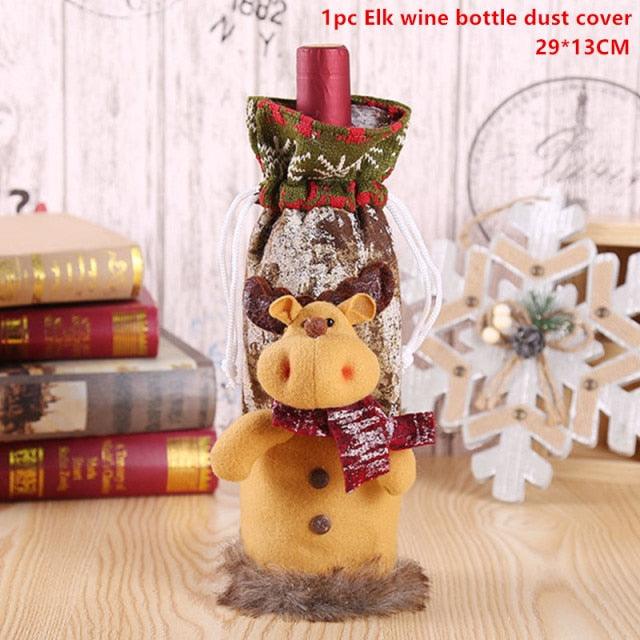 Christmas Stocking Sack Xmas Gift Candy Bag - Christmas Trees USA