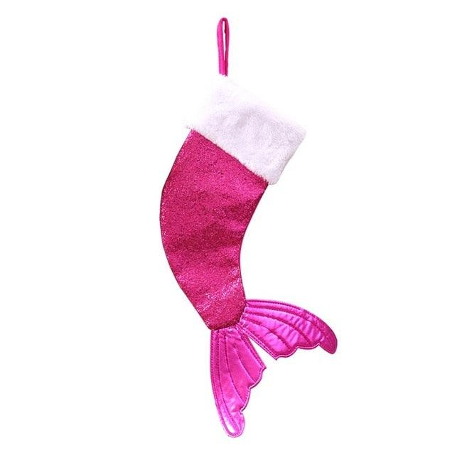 1PC Christmas Hanging Sequins Stockings - Christmas Trees USA