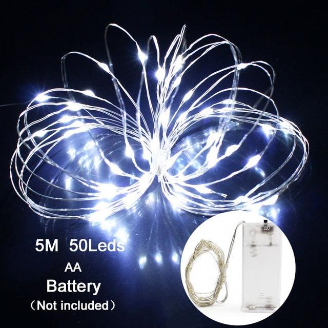 2m/5m LED String Lights Christmas Tree - Christmas Trees USA