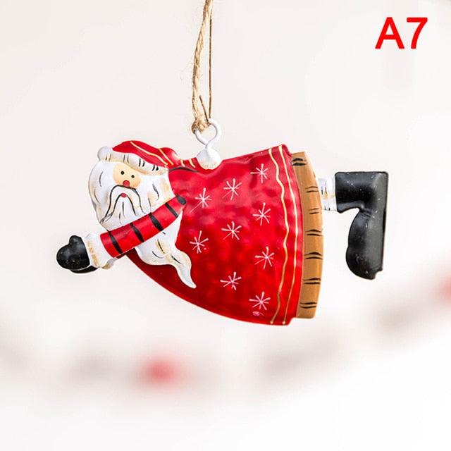 Christmas Character Hanging Ornaments & 12-Piece Set
