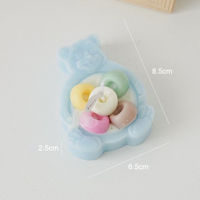 Ins Candles Soy Wax Aromatherapy Bear Candles