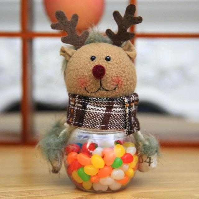 Christmas Santa Claus Shaped Candy Jar