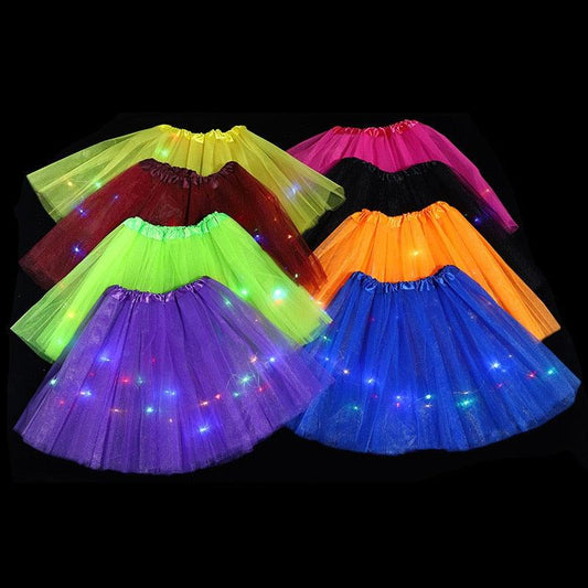 LED Skirt Glow Light Tutu Luminous Christmas Tree Gift - Christmas Trees USA