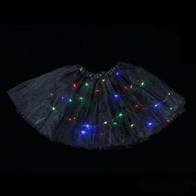 LED Skirt Glow Light Tutu Luminous Christmas Tree Gift - Christmas Trees USA