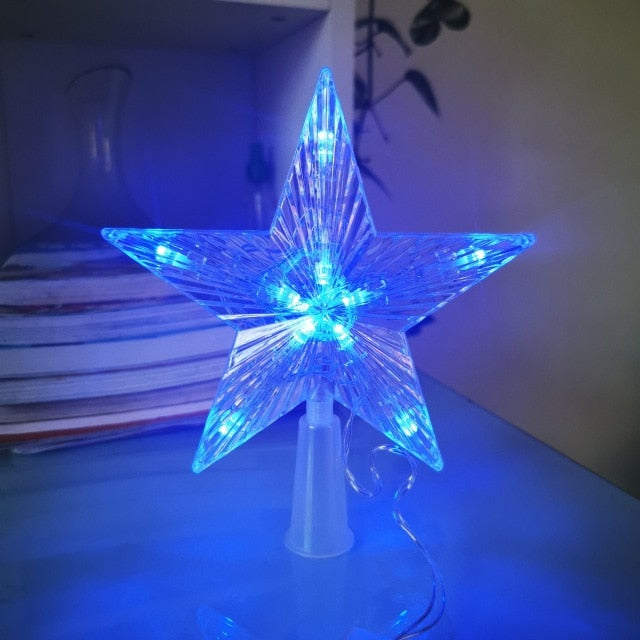 Christmas Tree Top Star Lights - Christmas Trees USA