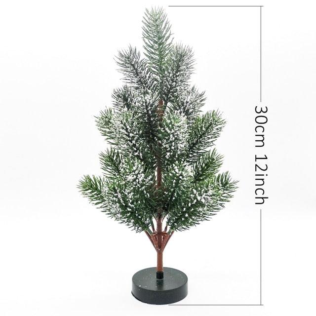 hiny Mini Artificial Christmas Tree Desktop Immortal Decoration