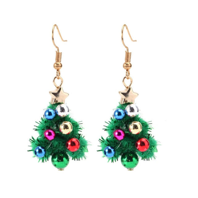 Earrings Tree Christmas Ornaments