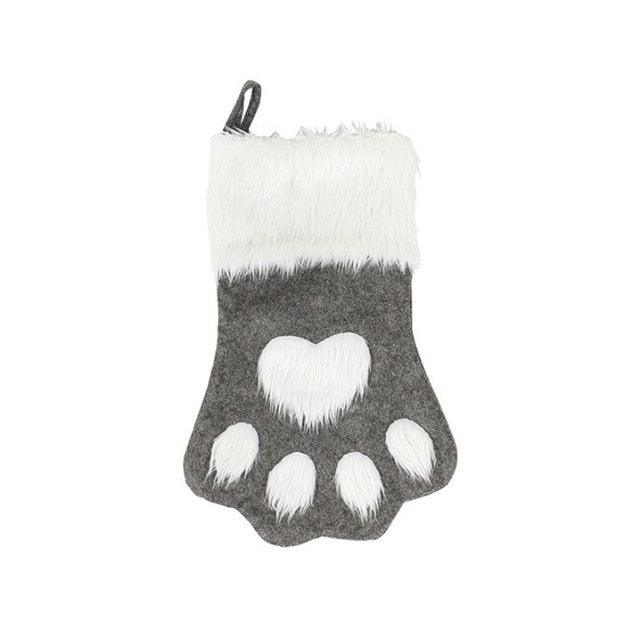 Paw Christmas Stockings For Decoration - Christmas Trees USA