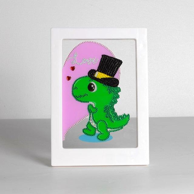 DIY Diamond Painting Photo Frame LED Light Diamond Embroidery Painting