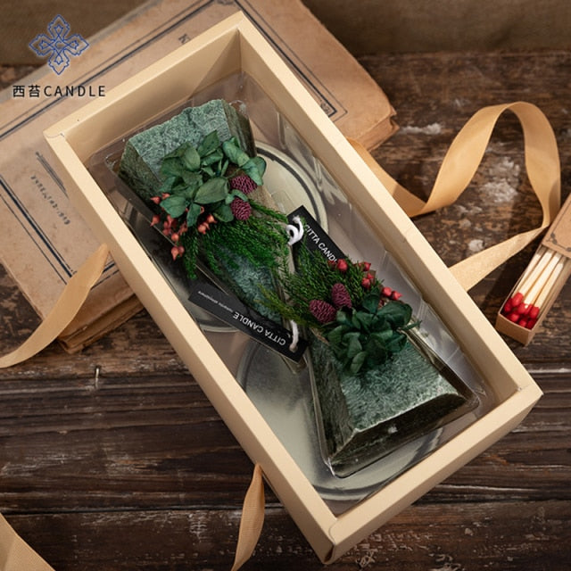 Scented Candle Set For Christmas Decoration
