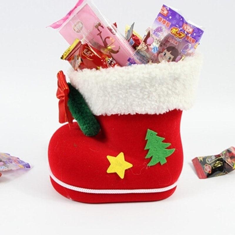 4 Sizes Christmas Candy Boot Stockings - Christmas Trees USA