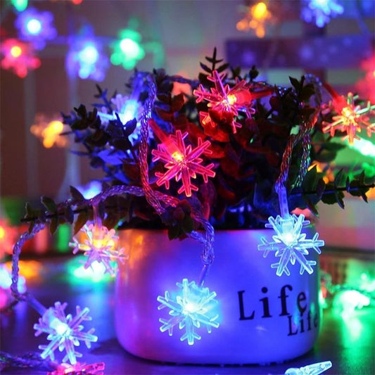 Christmas Snowflake LED Light Decorations - Christmas Trees USA
