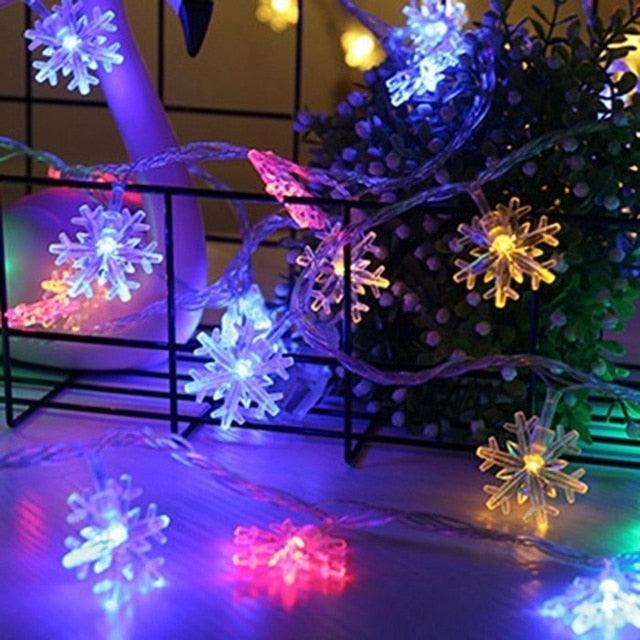 Christmas Snowflake LED Light Decorations - Christmas Trees USA