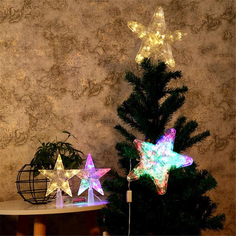 Christmas Tree Decoration LED Ceiling Light Luminous Star - Christmas Trees USA