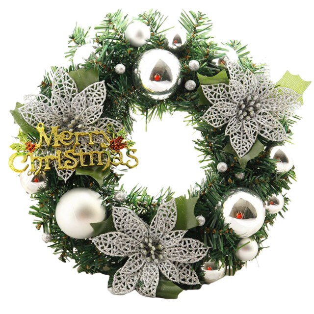 30cm Christmas Ornament Elegant Garland - Christmas Trees USA