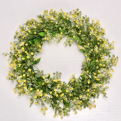 Wedding Decoration Flower Wreath Green Leaves - Christmas Trees USA