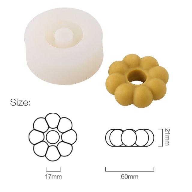 DIY Candle Mold Silicone Building Block Mould Candle