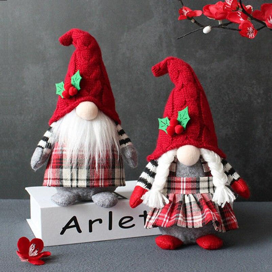 Merry Christmas Decoration for Home Christmas Gnome Santa Doll