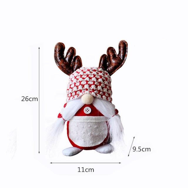 Merry Christmas Decoration for Home Christmas Gnome Santa Doll