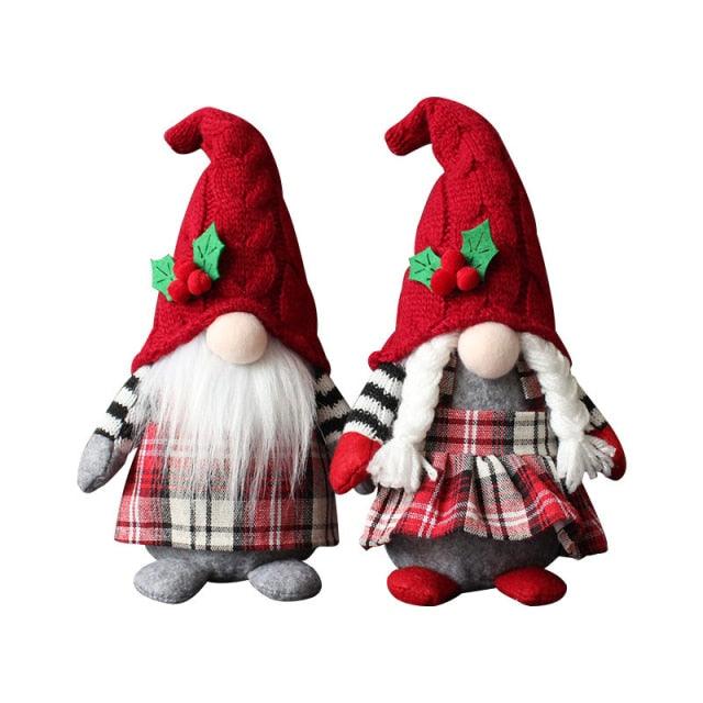 Merry Christmas Decoration for Home Christmas Gnome Santa Doll