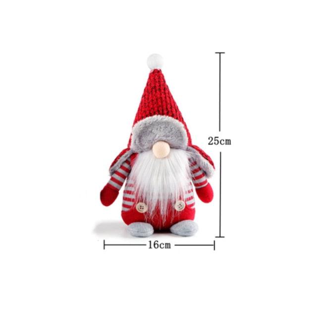 Merry Christmas Decoration for Home Christmas Gnome Santa Doll