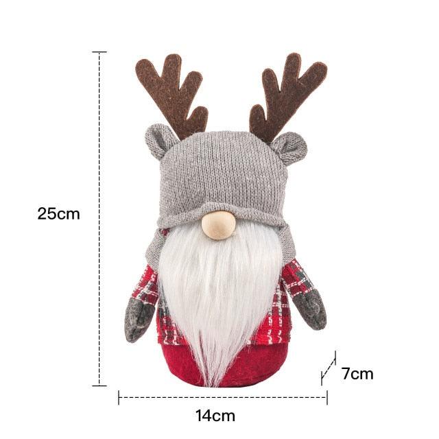 Merry Christmas Decoration for Home Christmas Gnome Santa Doll