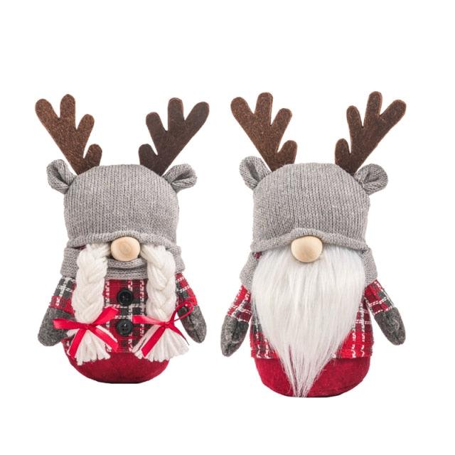 Merry Christmas Decoration for Home Christmas Gnome Santa Doll