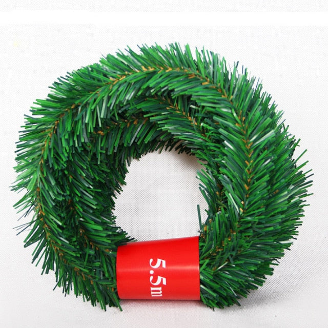 Natural Rattan Pine Garland For Wreath