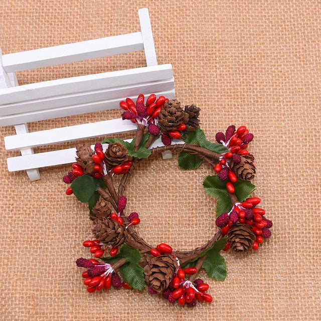 Handmade DIY Wreath For Christmas