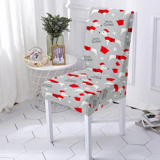 Merry Christmas Chair Cover