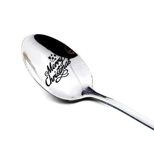 Christmas Spoons Xmas Party Tableware