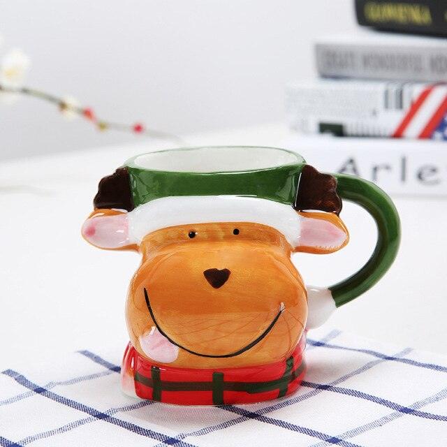 Cute Christmas Character Themed Cartoon Mug