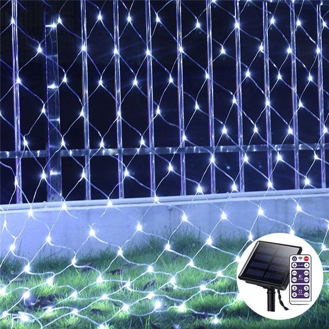 Solar Net String Christmas Lights`